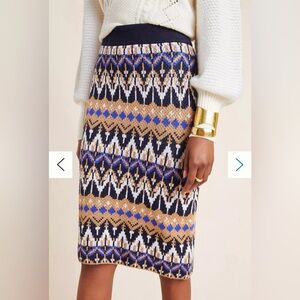 Anthropologie Saoirse Sweater Midi Skirt